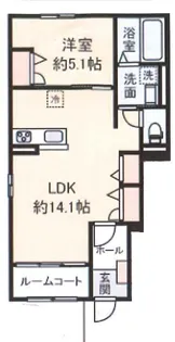 Porte Bonheur(ポルトボヌール)【1階】の間取り