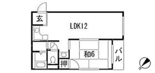 福田ビル【3階】の間取り