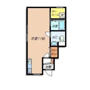 White Square A棟【1階】の間取り