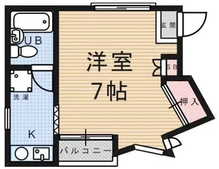 レジデンス武庫之荘【2階】の間取り