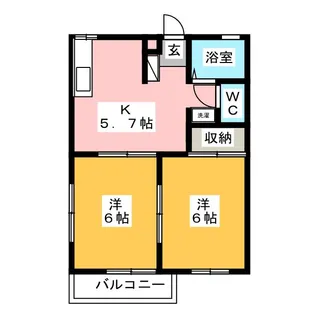 PassionII【2階】の間取り