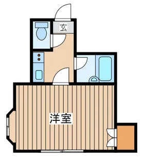 ハイツ藤進【1階】の間取り