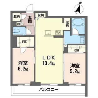 埼玉県川口市柳根町【マンション】の間取り