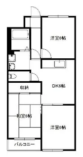 ラーバンヤマミツ【1階】の間取り