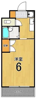 サン・ウエストくら【4階】の間取り