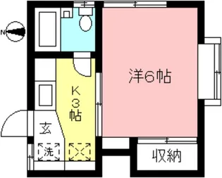 アミューズヴィラI【1階】の間取り