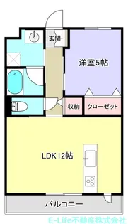 Life帯山VI【1階】の間取り