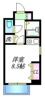 シュロス塚越【8階】の間取り