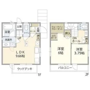 東京都東村山市恩多町2【一戸建】の間取り