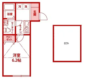 アルティザン新丸子【2階】の間取り