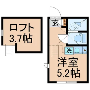 神奈川県横浜市保土ヶ谷区峰岡町3【アパート】の間取り