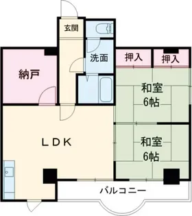 サニーコート【3階】の間取り