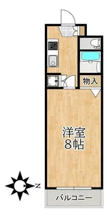 サンエクセル英【2階】の間取り