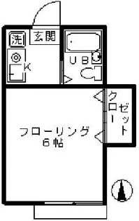 アコールK【2階】の間取り