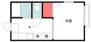 クレール玉川学園A棟【2階】の間取り