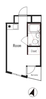クラウディスプーン【2階】の間取り