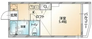神奈川県横浜市西区久保町【アパート】の間取り