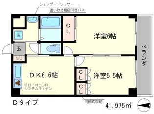 TheManorHouse西院【2階】の間取り