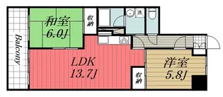 千葉県成田市囲護台1【マンション】の間取り
