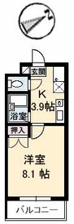 オータムヴィレッジ【1階】の間取り