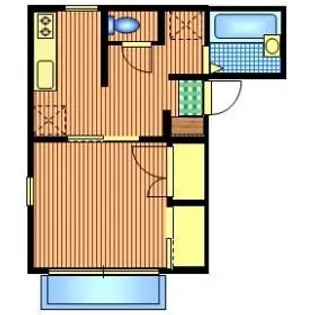サンライズポイント【2階】の間取り