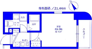 グリフィン新横浜・弐番館【10階】の間取り