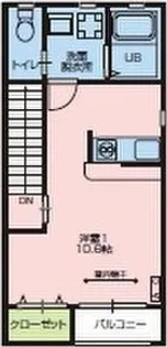 Heights Yamabiko ハイツヤマビコ【2階】の間取り