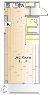 メゾン・イースト【1階】の間取り