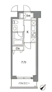 東京都目黒区青葉台1【マンション】の間取り