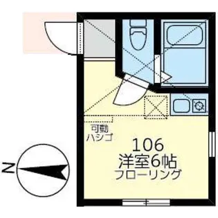 ユナイト保土ケ谷ペレストロイカ【2階】の間取り