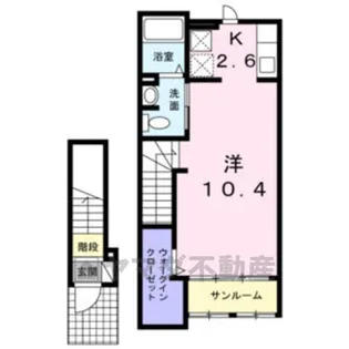 ベルメゾンK【2階】の間取り