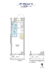 RESIDENCE KOENJI【1階】の間取り