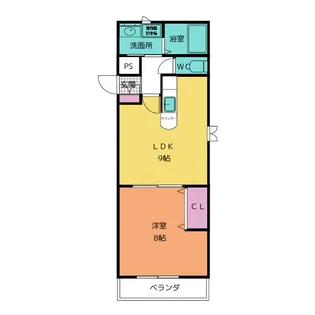 アクア・ファイブ【2階】の間取り