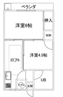 栄ビル【2階】の間取り