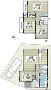 埼玉県川口市大字安行領根岸【一戸建】の間取り