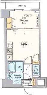 東京都練馬区旭丘1【マンション】の間取り