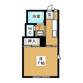 ノーウェアルーム【1階】の間取り