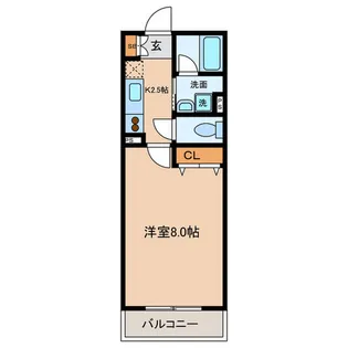 ORBITAL8【2階】の間取り