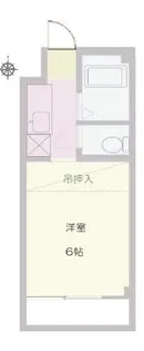 ROCKY天台【2階】の間取り