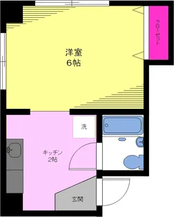 シャルム大久保【2階】の間取り