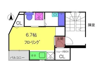 ルーカス シグマ【3階】の間取り