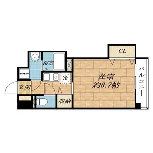 サウスアルカディア【6階】の間取り