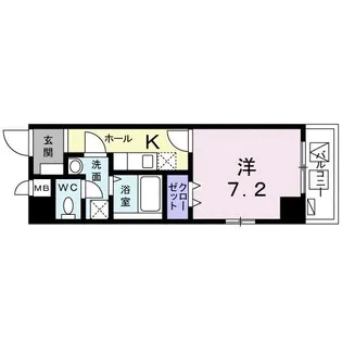 ステラフィッサ2465【3階】の間取り