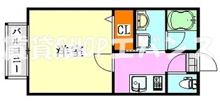 セレーノ前原【1階】の間取り