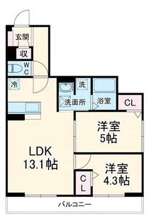 川口市戸塚2丁目 新築PJ【1階】の間取り