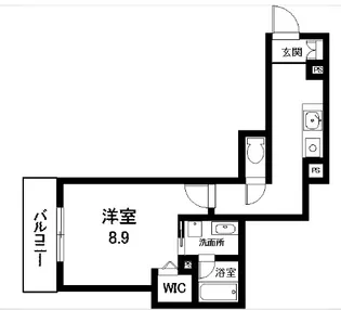 オリーヴェ【1階】の間取り