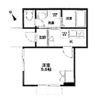 Monte Zoshigaya【1階】の間取り