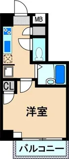 プレスタイル川崎【2階】の間取り