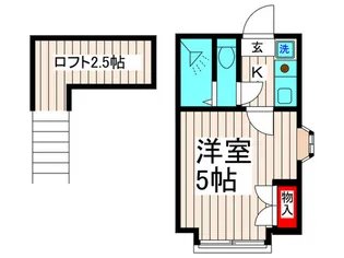 エバーリビングイン金町SPI【2階】の間取り