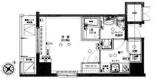 Verona東京EAST【7階】の間取り